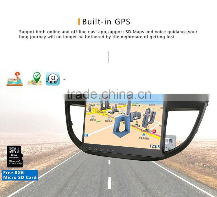Cheap 10.2 Inch Bluetooth MP3 player dvd with gps for car Honda CRV