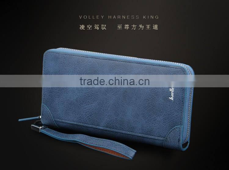 Factory product best selling cheaper man clutch wallet baellerry fashion mens wallet