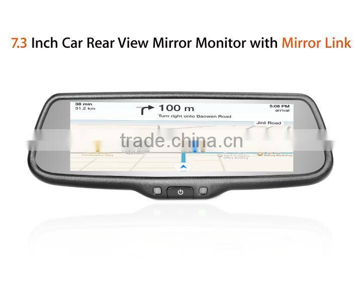 Car rearview mirror hot sex video player