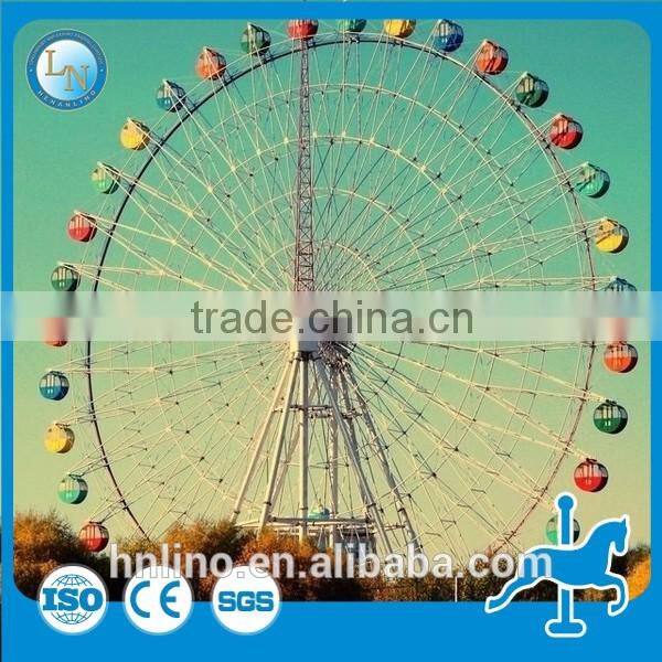Attractive amusement park ferris wheel ride funfair giant ferris wheel for sale