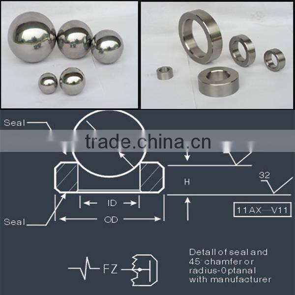 API V11-250 Standard valve ball and seat for Subsurface oil well rod pump