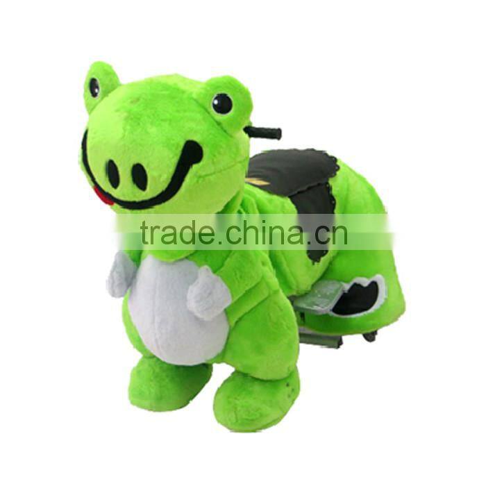 electric riding toys kid riding panda toy, motorized kind animal toy