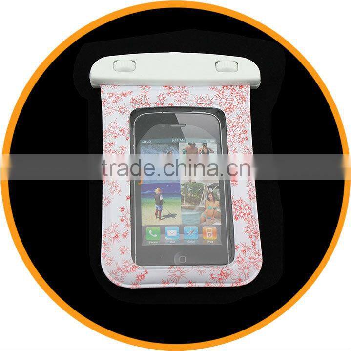 Hot Selling Sport Swimming Cheap Waterproof Bag for iPhone 5 4S Samsung S3 from Dailyetech CE ROHS IPX8 Certificate
