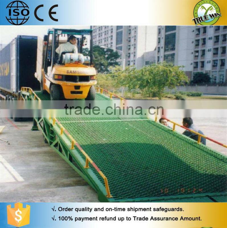 Stell Antirust and anti slip container ramp