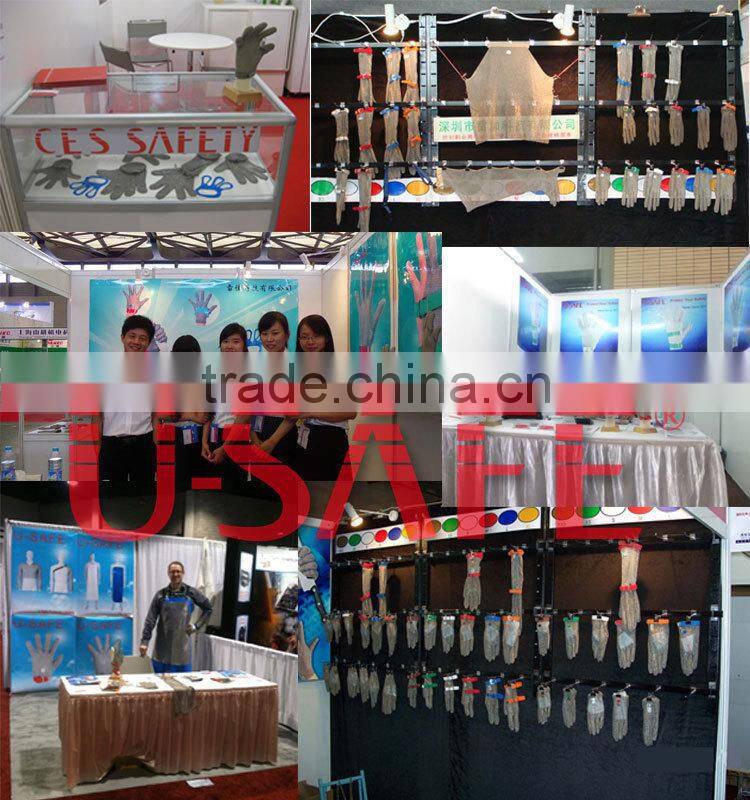 PPE disposable waterproof tpu plastic apron for butchers