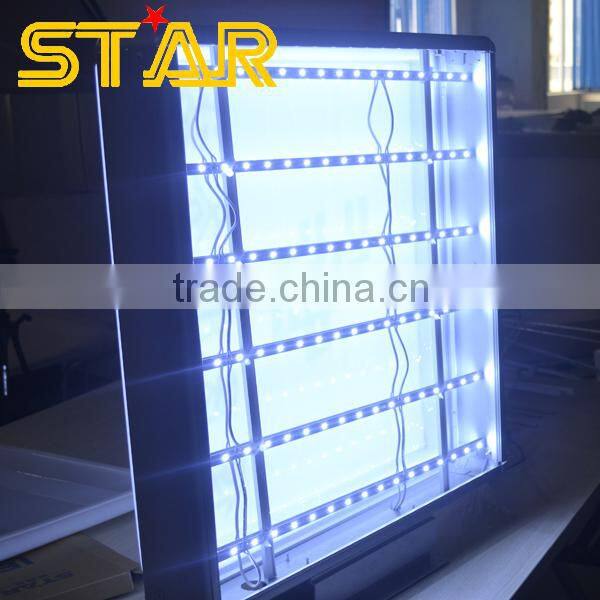 SMD5730 0.2W 72leds/m 4mm Slim led rigid strip for LED Advertising Display