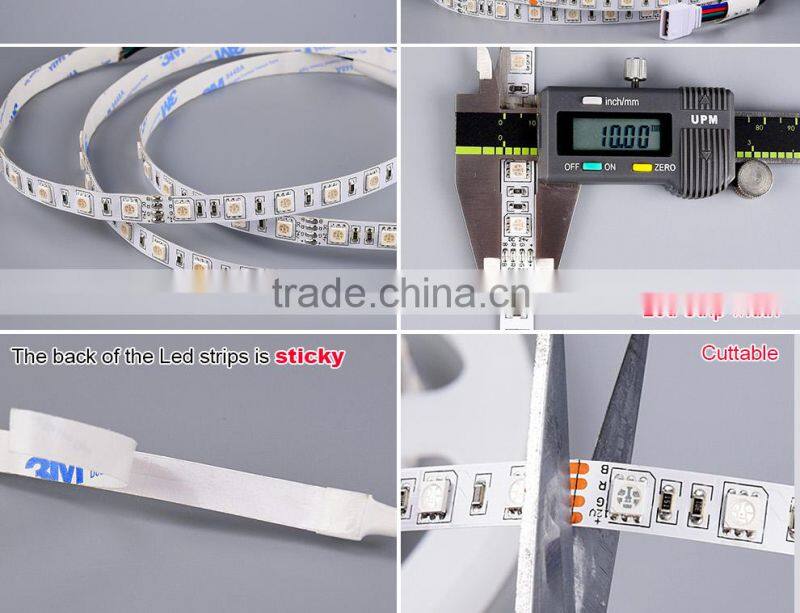 SMD 5050 Flexible Waterproof RGB LED Strip 24V IP68