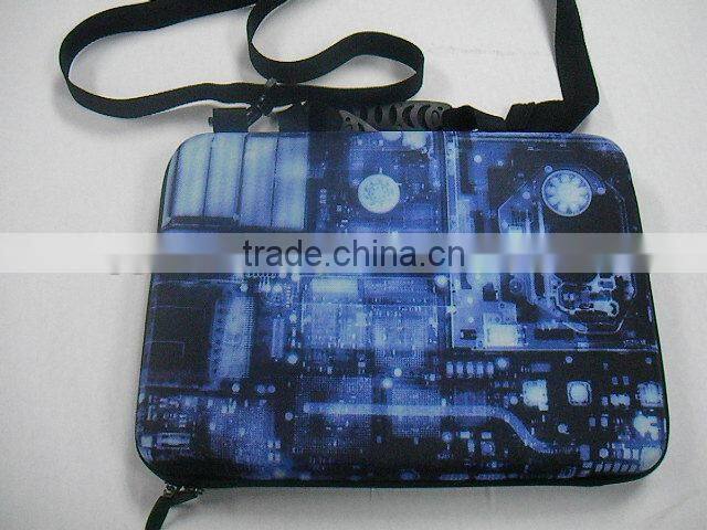 Amazing crazy plastic handle eva laptop bag