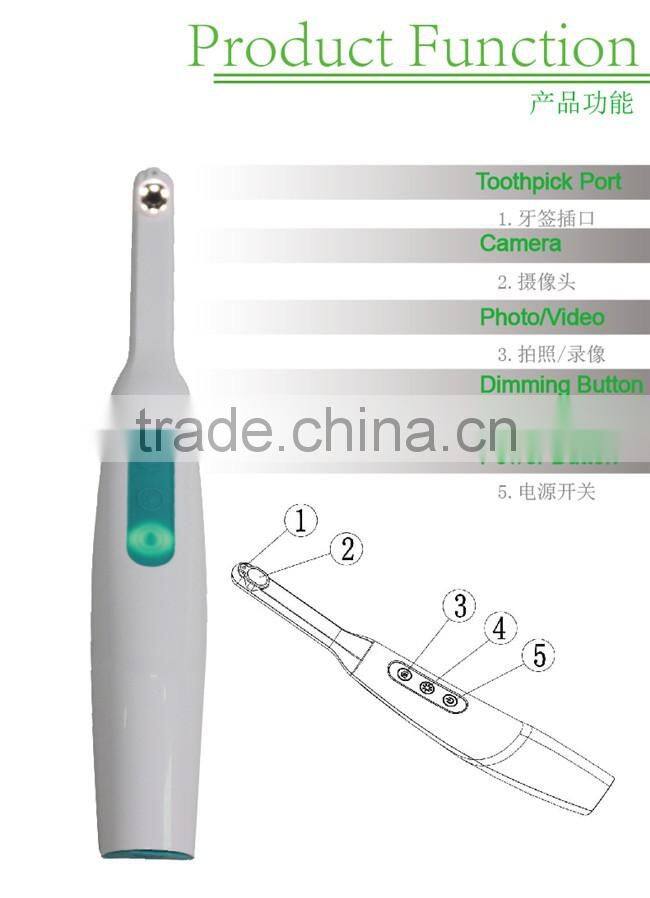 720P Wifi full hd dental intraoral dental intraoral camera wireless hidden camera