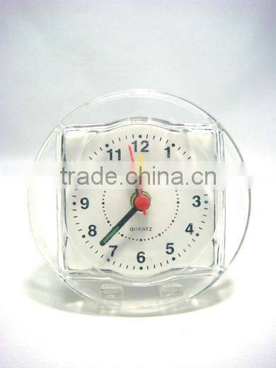 Round Plastic Desk Clock