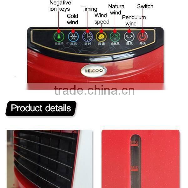 Without LED Digital Control Panel Air Water Cooling Fan