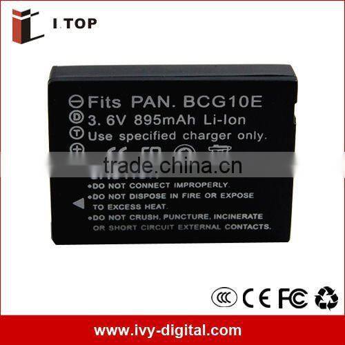 Rechargeable Camera Battery for Panasonic BCG10E