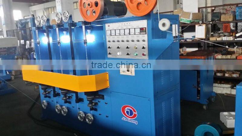 JCJX- 500-800 PLC Date Cable Polyester Double Layer Taping Machine