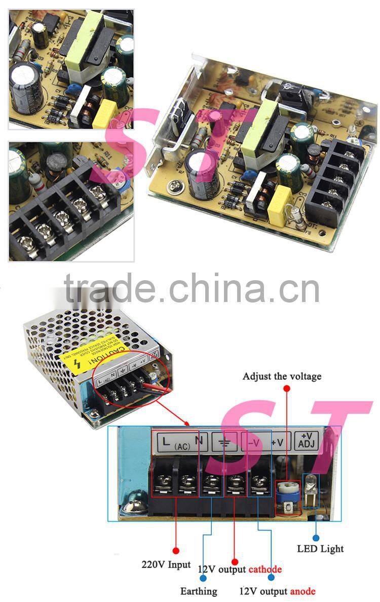 S-24-12 low cost mini 12V dc circuit board switch power supply SMPS