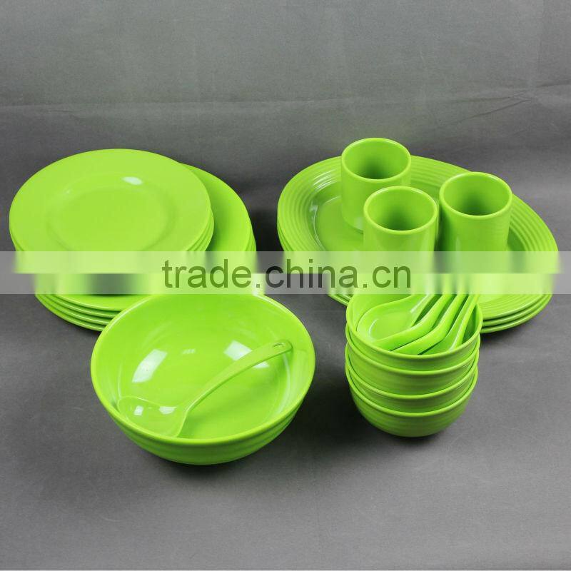 restaurant design melamine dinner set
