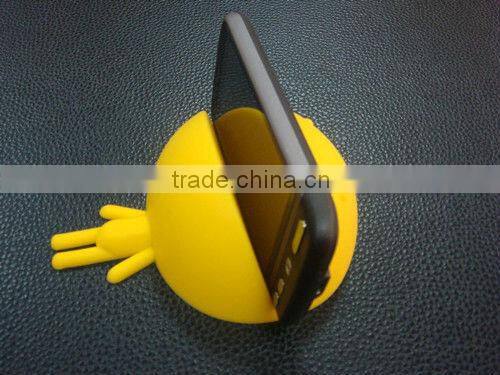 Man shaped silicone mobile phone holder