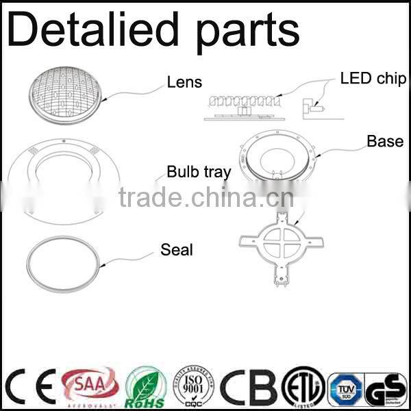 CE RoHS approved IP68 underwater led swimming pool light