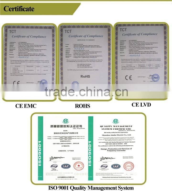 Popular!Ce Certified! Triple Output Type 380v ac variable frequency drive for	Domestic Pumps 50 Hz