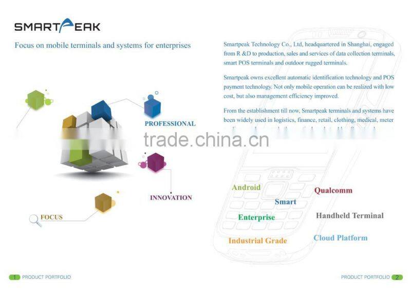 Data collector 1D/QR barcode scanner/barcode reader /handheld terminal