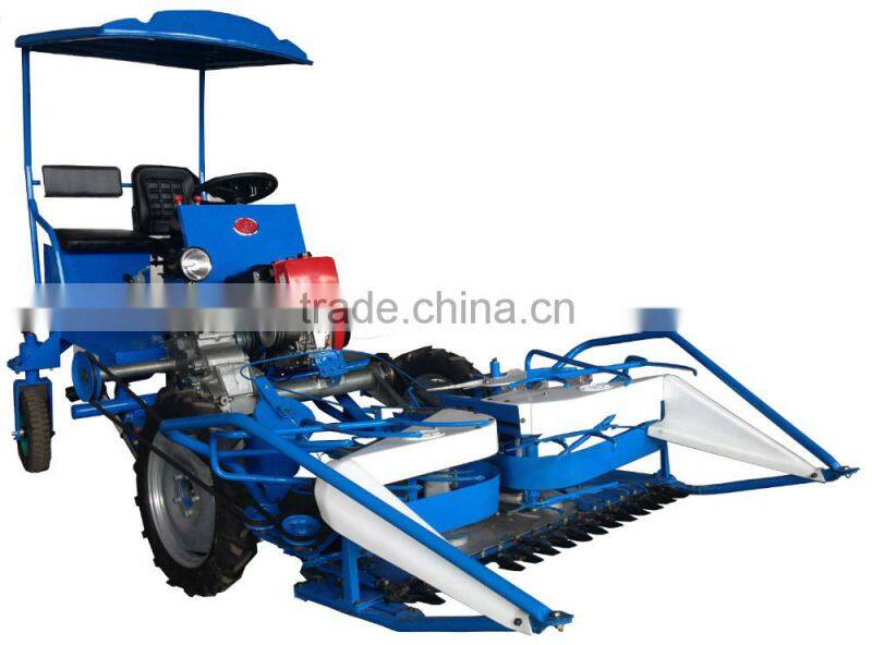 Mini wheat/rice harvester machine,wheat/rice reaper binder with high quality and high efficiency