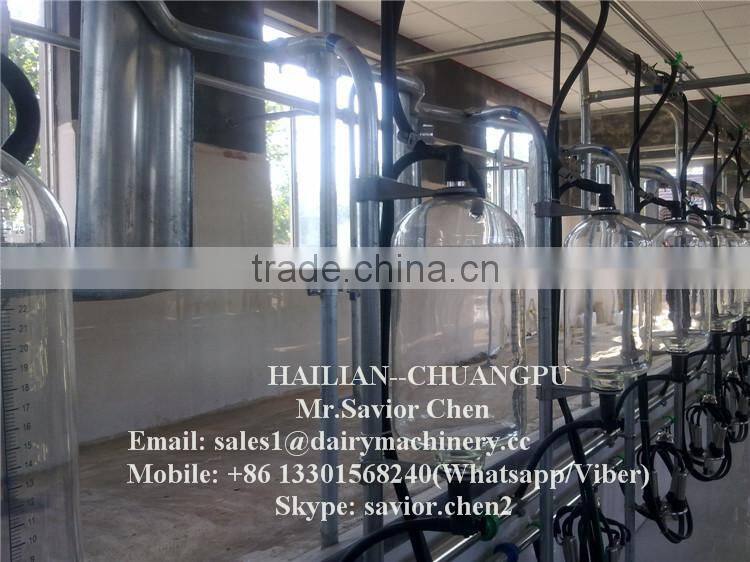 Glass Bottle Milking Parlor For Sale For Dairy Farm Milking