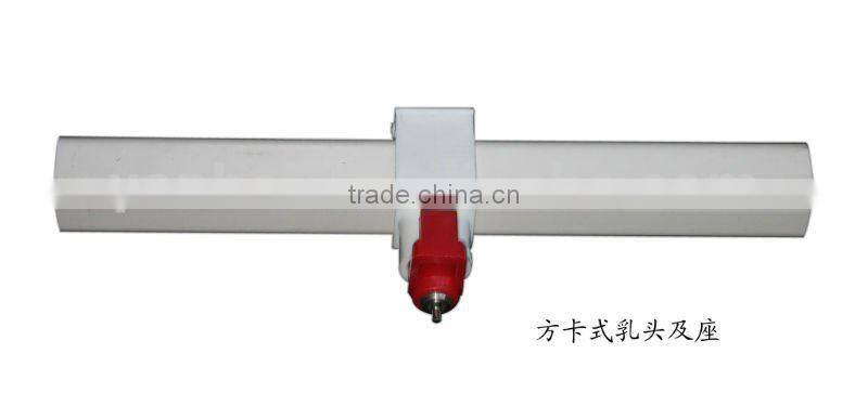 Stainless Core Plastic Shell Nipple Chicken Poultry Drinking System