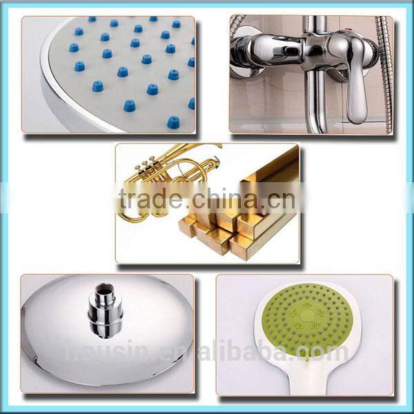 hot sale brass Thermostatic supercharged shower combo kits E28D