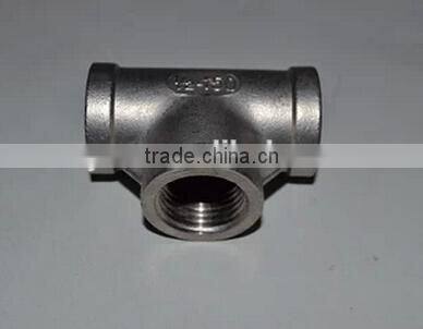 NPT Threaded Pipe Fittings Tee