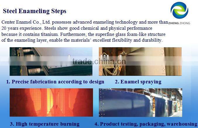 glass coated steel tanks comply with American standard of AWWA