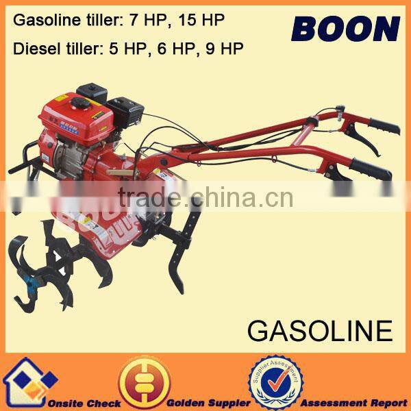 High quality 178F diesel engine 950 mm powerful garden tiller