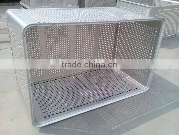 Aluminum Maritime seafood transfer container, storage tool for cargo