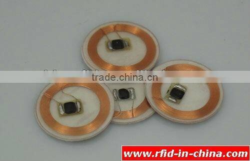 125KHz/13.56MHz/860~960MHz RFID Chip Implant RFID Dry Inlay