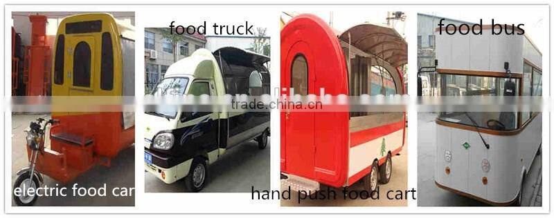 China Outdoor good looking mobile popsicle ice cream cart
