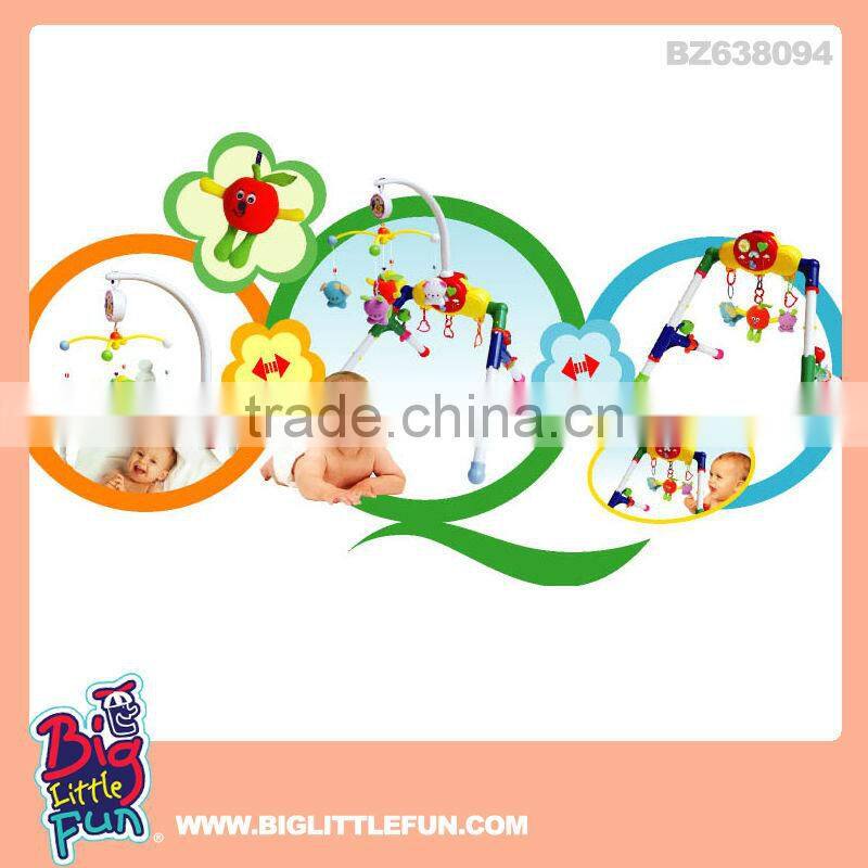 2 in 1 toy baby activity gym and baby crib hanging toy