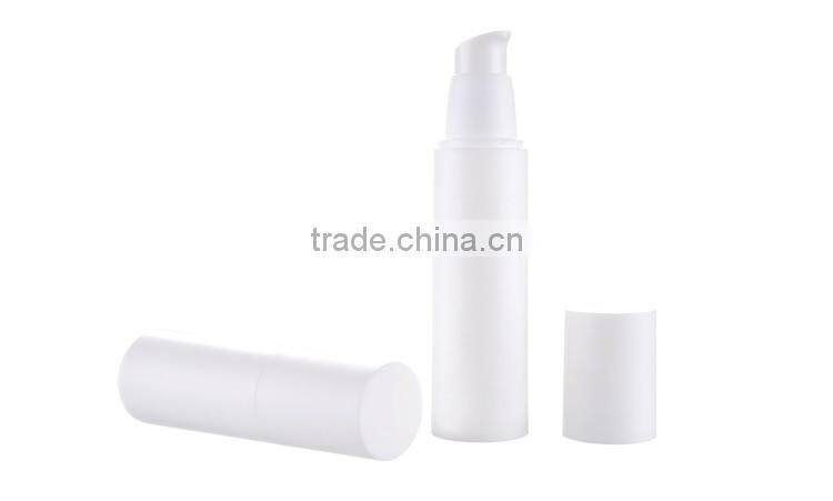 Wholesale 15ml 30ml 40ml airless cosmetic bottle cream airless bottle