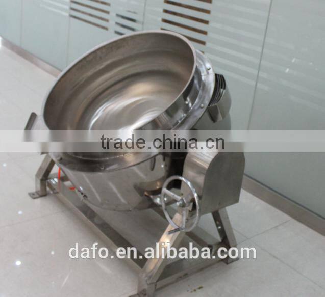 stainless steel steam jacketed kettle/tilting jacketed kettle