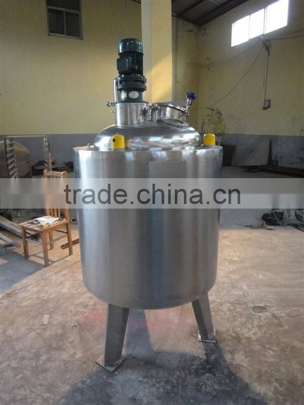 Stainless steel syrups mixing tank