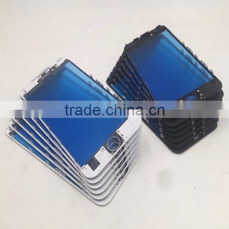 for iPhone 6S Glass Lens Screen and Bezel Frame New Products 2017 black and white on Sale