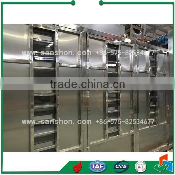 Industrial 5-Layer Hot Air Belt Drying Machine/Multilayer Belt Dryer