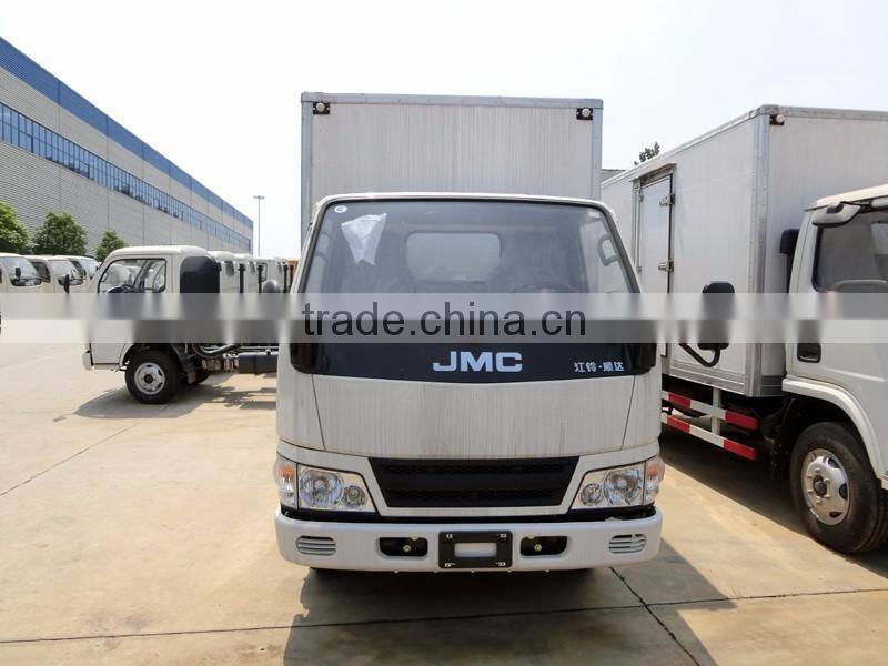 JMC mini insulated van box truck from china