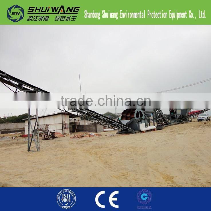 Sand gold mining equipment chain bucket river sand dredger for sale