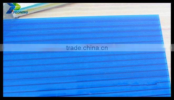pc hollow sheet double side with PE film