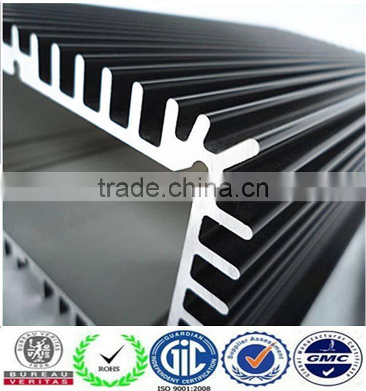Anodized CNC custom precision fan aluminum heat sink for projector