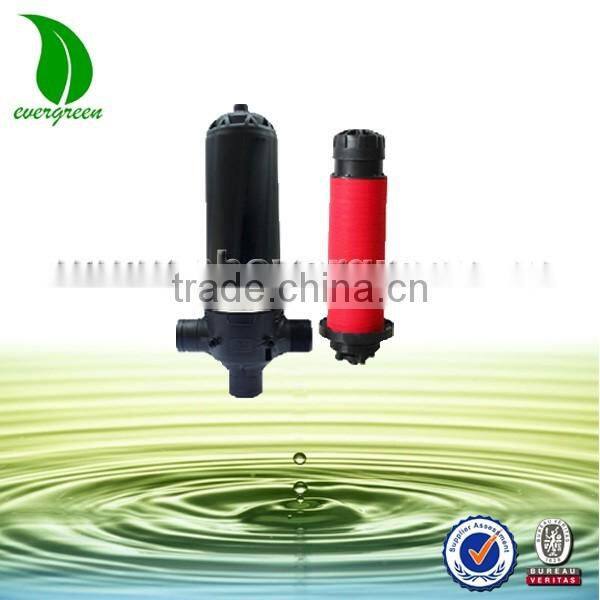Hot selling 3/4" - 4" water filter system plastic screen and disc filter for drip irrigation