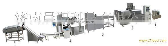 CY 3D fried snack food production line,fried snack food machine/processing line