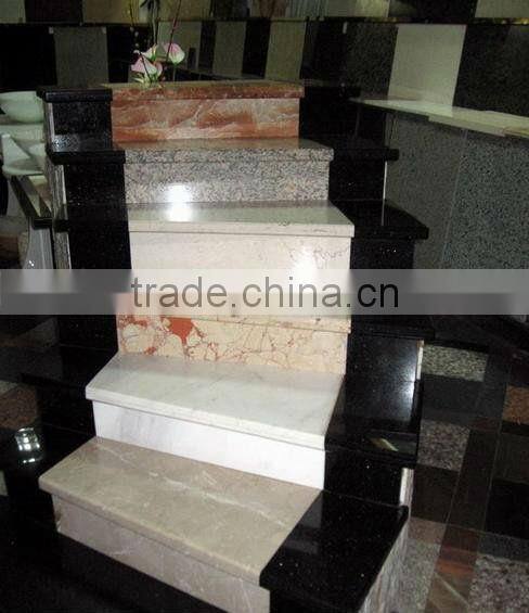 Black granite step&stair--Mongolia black