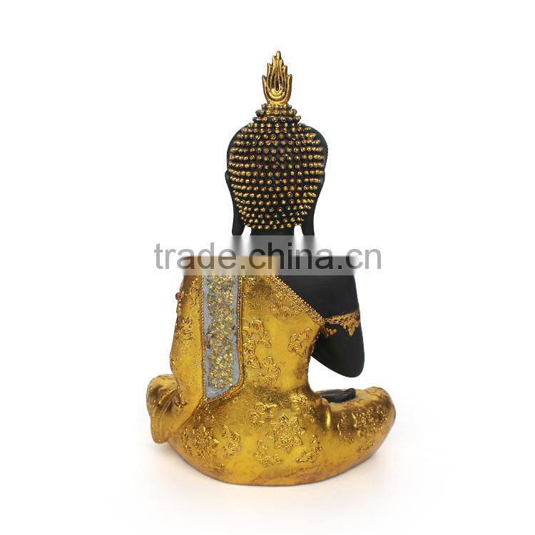 2015 buddhism resin sitting buddha statue
