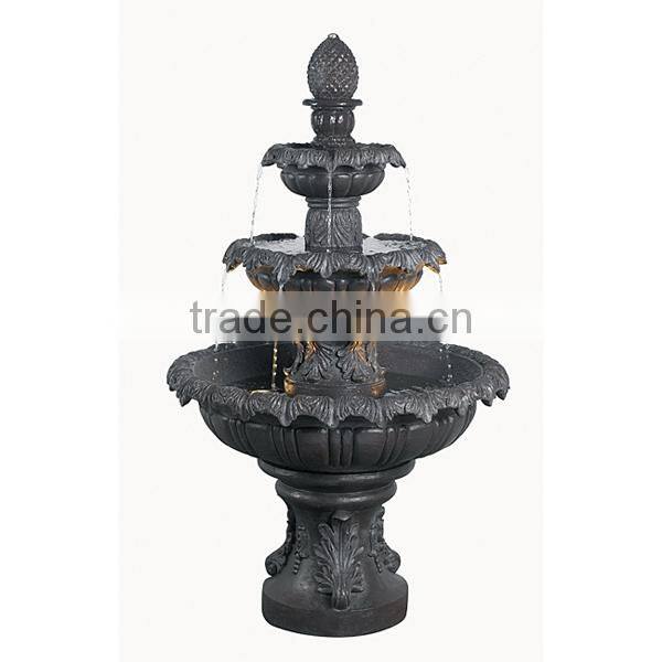 Bronze 3 tiers fountain for sale