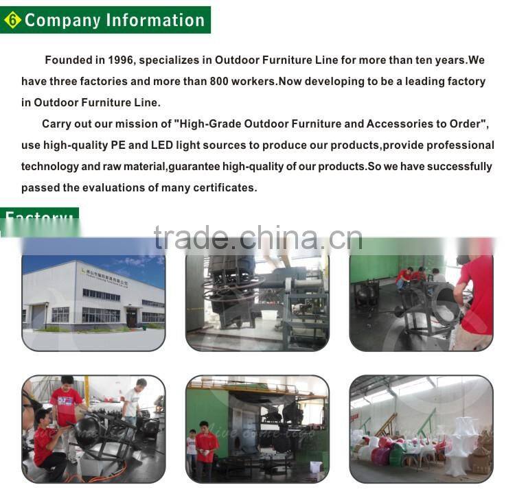 Made In China Very Popular High Tech Product Outdoor LED Flash Furniture For Beautiful And Durable Nautilus Shape LED Table Lamp