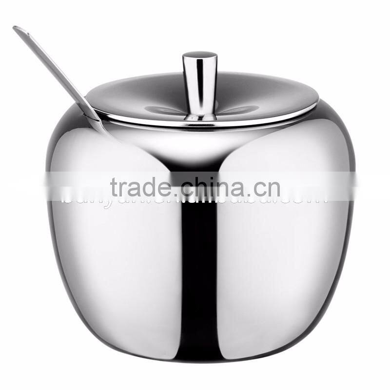 18/10 Salt Pepper Sugar Storage Organizers Seasoning Containers Spice Jar